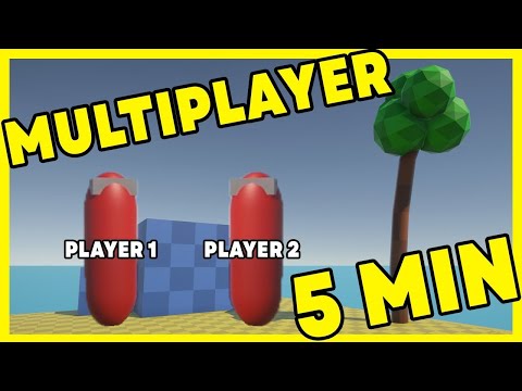 Easy Multiplayer in 5 minutes - with Lobby -  Unity Tutorial ep. 1
