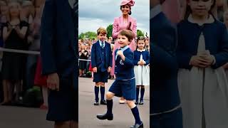 Every time he is asked to dance #princelouis #princesscatherine #charlotte #princegeorge