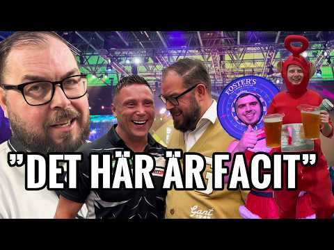 En dag på dart-VM med Alexander Axén