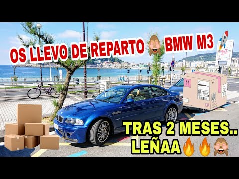 Mensajero con BMW M3 😬🚀⛽