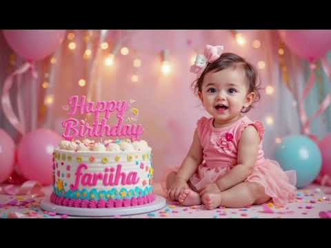 🎉 Happy Birthday Fariha 🎂 | Best Birthday Song | Special Happy Birthday Song for Fariha