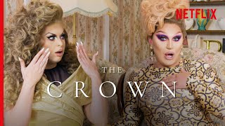 Drag Queens The Vivienne &amp; Cheryl Hole React to The Crown | I Like to Watch UK Ep 5