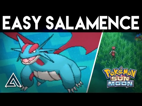 Pokemon Sun and Moon | How to Get Salamence Easily on the First Island