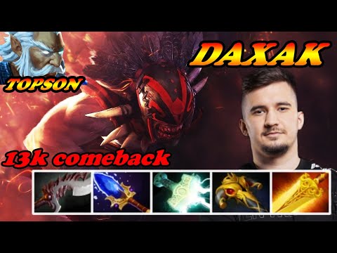 Top comeback EU Daxak Bloodseeker Agh vs Topson Zeus mid | Giveaway | 7.33c Immortal Best Gameplay