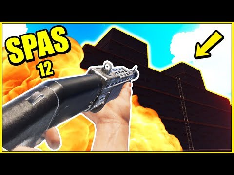 SPAS 12 + HUGE Armored Base RAID SECRET Loot Room! - Terra Rusticus ep. 1 (Rust Modded Server Raids)