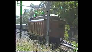 One Car Tait Suburban Train Alamein Line Victoria