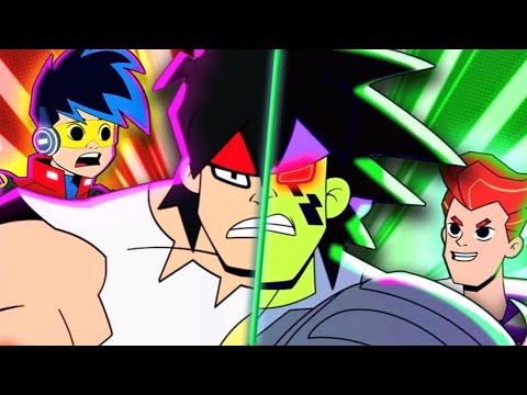 Capa de Lidar com a Glitchblade | AKEDO | Cartoons para crianças | WildBrain em Português
