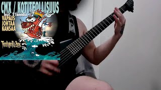 CMX/KOTITEOLLISUUS ft. 51koodia - &#39;Vapaus johtaa kansaa&#39; - GUITAR COVER