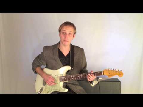 Jazz Guitar Turnaround with All Thumb Chords - Jazz Guitar Lesson