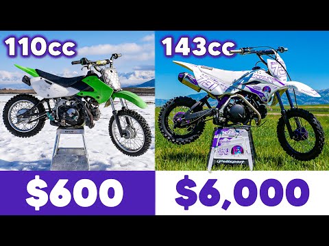 Incredible KLX110 Pit Bike Rebuild from Start to Finish