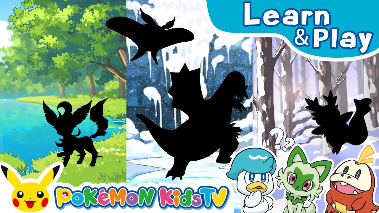 PokéSpy 3 (I Spy…) | Learn & Play with Pokémon | Pokémon Kids TV​