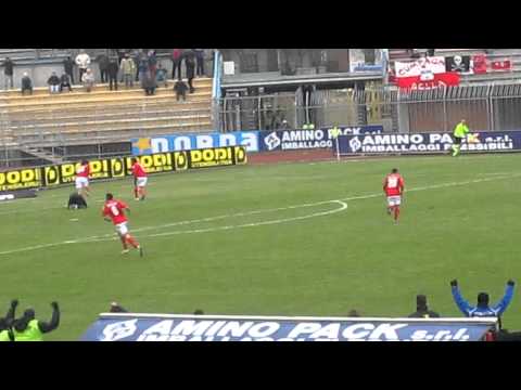 PIACENZA - REGGINA 3 - 2 del 29 - 01 - 2011 Rete di Alessandro Marchi