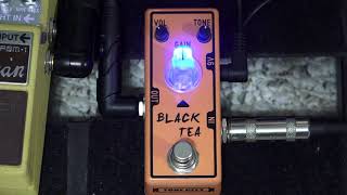 Video thumbnail for Tone City Black Tea Overdrive Pedal Demo by Wayne Parenteau