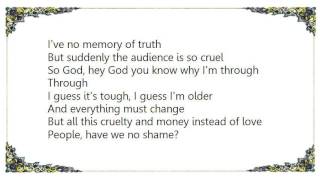 George Michael - Through Lyrics