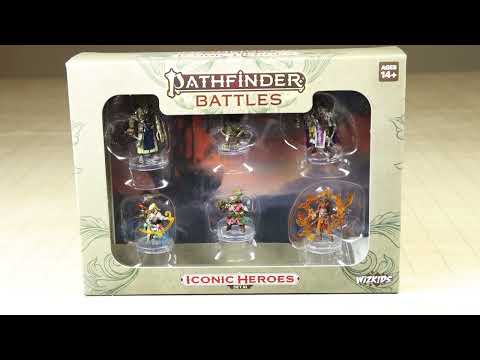 Pathfinder Battles, Iconic Heroes Set XI, Pre-Painted Miniatures (D&D), a Quick Preview