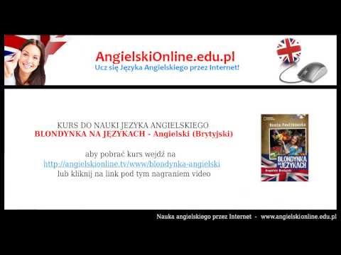BLONDYNKA NA JĘZYKACH - Angielski (Brytyjski) - Beata Pawlikowska (Kurs Audio Mp3)