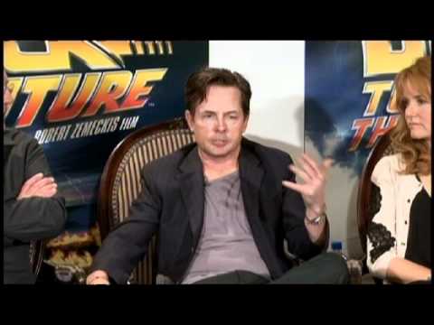 Thumbnail of the video: Press Conference - Michael J. Fox