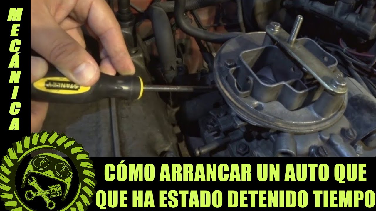 ¿Tu auto antiguo no arranca Te enseñamos cómo prenderlo y regular el carburador