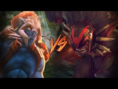 Dota 2 - Huskar vs Bloodseeker / Playwalk