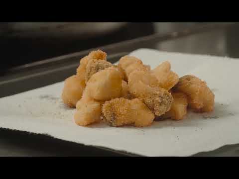 石斑魚唐揚佐柚香馬斯卡彭醬｜法國香榭麵包