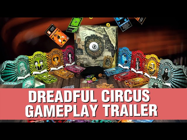 Vídeo relacionado con Pegasus/Portal 57517G Dreadful Circus (Portal Games)