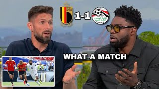 Egypt embarrassed Belgium! Unbelievable statements from Giroud and Micah after a crazy match