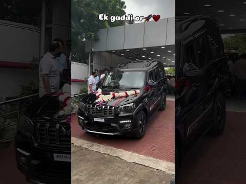 New Scorpio classic s11 delivery 🎁🎉🥳 #motivationalvideo #scorpio #scorpios11 #blackscorpio #shorts