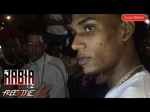 ( SE PEINO CON UN SICLON ) La Rabia 24 vs Un Nuevo talento - Freestyle en guibia