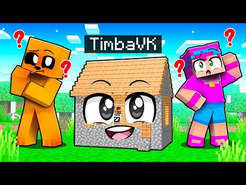 NADIE me ENCUENTRA TRANSFORMADO en CASA en el MEJOR ESCONDITE de Minecraft 🏠😱 Los COMPAS