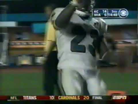 Chiefs vs Dolphins 2005 Week 7