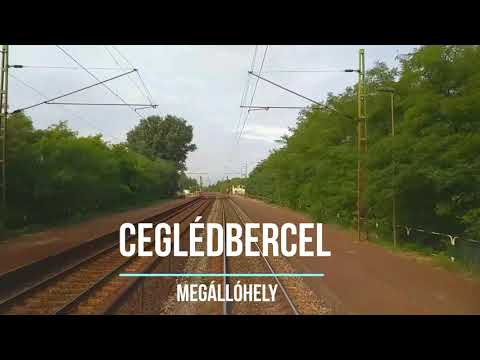 100A Szolnok-Rendező-Ferencváros Nyugati rendező Vezetőállásról és felgyorsitva