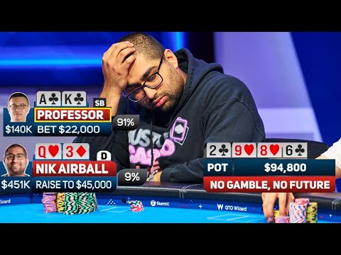 Unbelievable Poker Showdown: Professor vs Airball