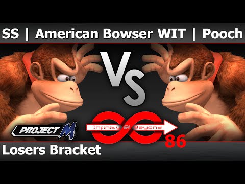 IaB! 86 PM - SS | American Bowser (DK, et, al.) vs WIT | Pooch (DK, Pit) - Losers Bracket