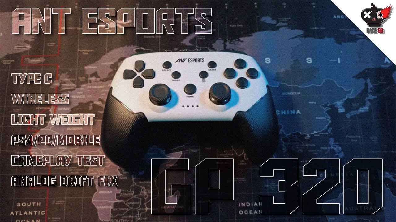 Ant eSports GP 320 Controller Unboxing & Review | Gameplay Test + Analog Drift Fix Tutorial
