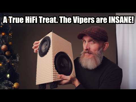 Nothing else exists in HiFi Audio like these Viper Speakers. Full Review.