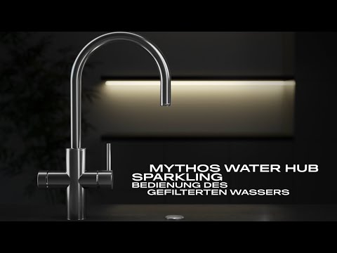 Mythos Water Hub Sparkling Bedienung