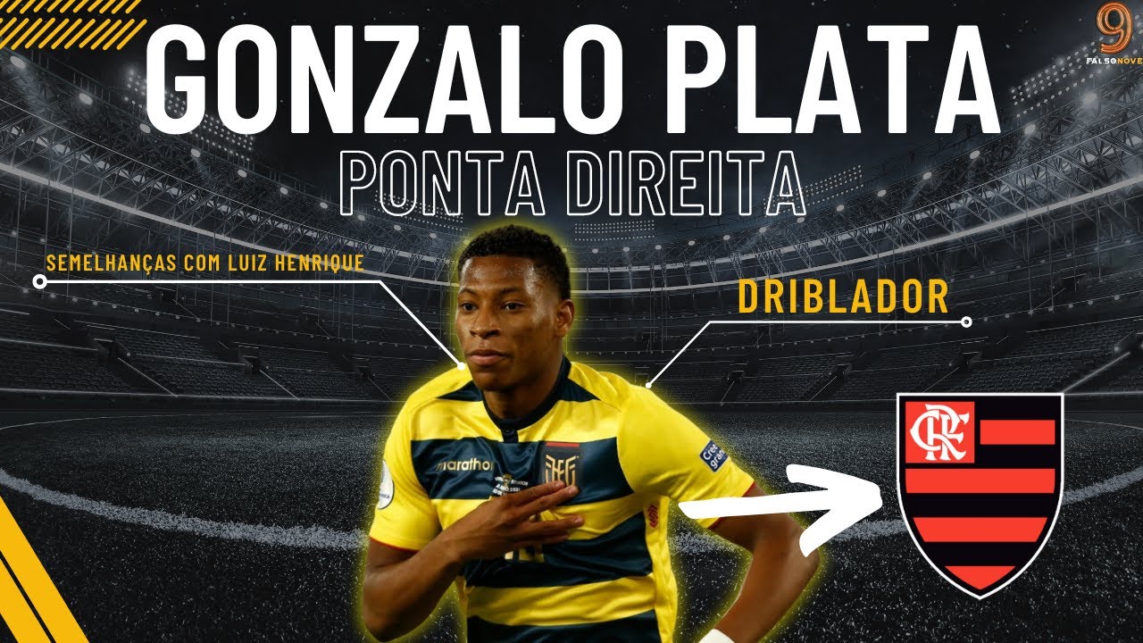 MODERNO E PROMISSOR! COMO JOGA GONZALO PLATA, POSSÍVEL NOVO REFORÇO DO FLAMENGO!
