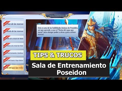 Saint Seiya Awakening - KOTZ | Tips & Tricks | Training Room - Poseidon