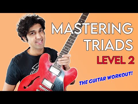 Use this TRIAD WORKOUT to visualise the HARMONISED MAJOR SCALE and play more CREATIVE SOLOS!!