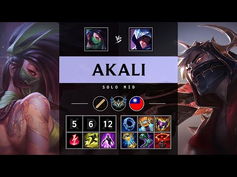 Akali Mid vs Talon - TW Challenger Patch 25.13