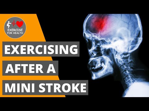 What exercise is safe after a TIA or Mini Stroke