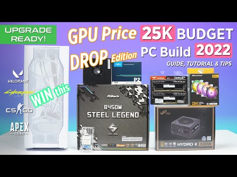 VLOG: paano mag-BUILD ng 25K BUDGET RYZEN 5 PC (May) 2022 I Tested in 4 Games