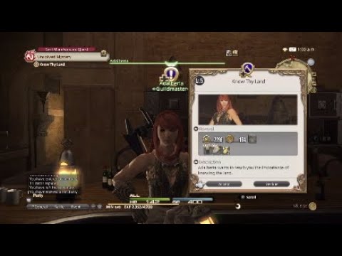 FINAL FANTASY XIV: A Realm Reborn - Miner's Guild Quest (Lv. 5) - Know thy Land