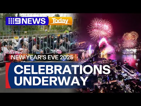 Celebrations underway for New Year’s Eve across Australia | 9 News Australia
