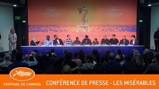 LES MISERABLES  Confrence de presse  Cannes 2  VF