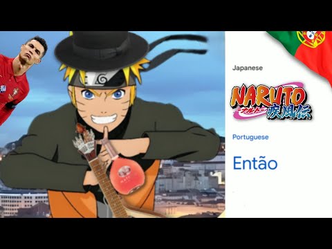 NARUTO in different languages meme