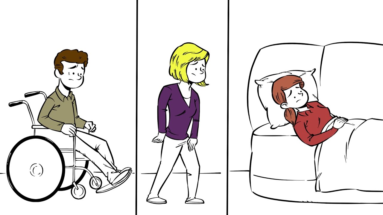 Les symptômes de la sclérose en plaques sont différents d’une personne à l’autre