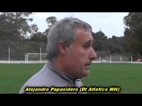FUTBOL DORREGO: NOTA CON ALEJANDRO PAPASIDERO (DT DE ATLETICO MH) 5-3 vs ORIENTE FC (29-07-18)