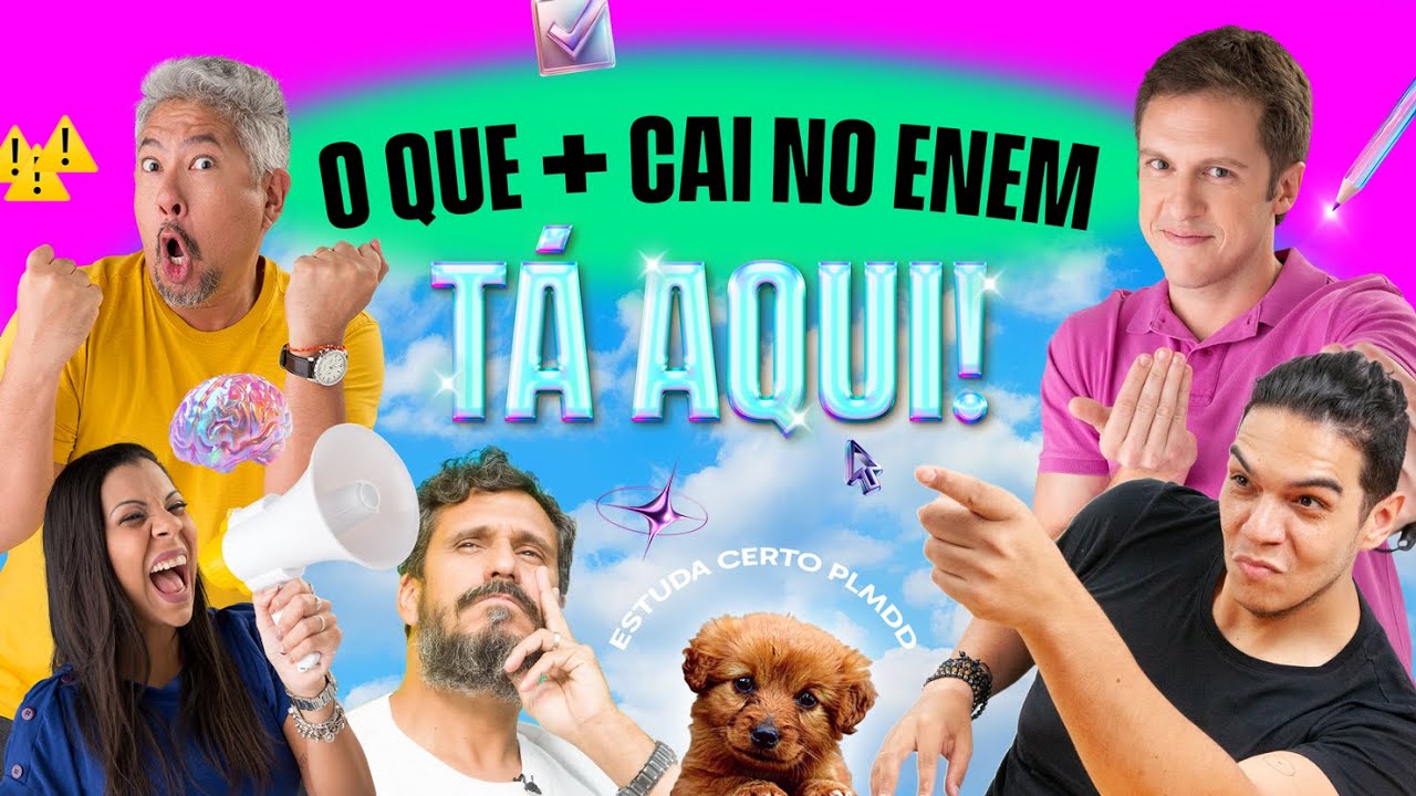 Revisão Enem 2024 - Redação, Linguagens, Humanas - Dia 1