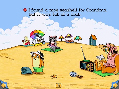 Living Books: Just Grandma & Me Gameplay